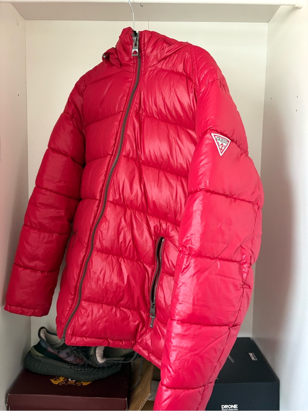 Mens Guess puffer jacket